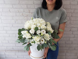 Pure Hydrangeas Eustoma Flower Box -BK118