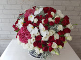 Striking Rose & Eustoma Flower Box - BT061