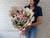 Cappuccino Rose & Carnation Hand Bouquet - BQ992