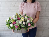Mix Lily Eustoma Floral - BK513