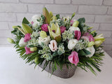 Mix Lily Eustoma Floral - BK513