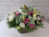 Mix Lily Eustoma Floral - BK513