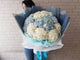 Ocean Charm Hydrangeas Hand Bouquet - HB004
