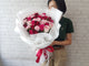 Carnation & Rose Hand Bouquet - HB010
