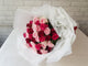 Carnation & Rose Hand Bouquet - HB010