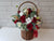 Rose & Baby Breath Flower Basket - BT069