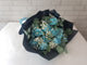 Blue Spray Rose Hand Bouquet - HB006