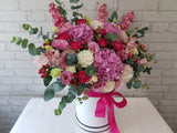 Pink Delight Hydrangea Flower Box - BT073