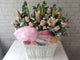 Blooming Care Fruit and Flower Basket - FR259