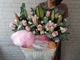 Blooming Care Fruit and Flower Basket - FR259