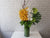 Trendy Tropical Floral Vase - VS176