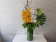 Trendy Tropical Floral Vase - VS176