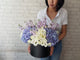 Purple Floral Flower Box - BK848