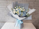 Blue Serenity Hand Bouquet - HB017