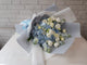Blue Serenity Hand Bouquet - HB017