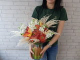 Dahlia & Calla Lily Vase - VS175