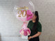 Balloon & Pink Floral Gift - BN112
