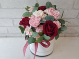 Rose & Carnation Flower Box - BT076
