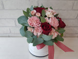 Rose & Carnation Flower Box - BT076