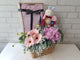 Welcome Baby Flower Basket - NB194