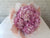 Lush Pink Hydrangeas Hand Bouquet -HB021