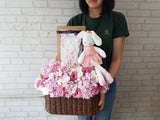 Welcome Little Bunny Basket - NB182