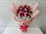 Rose & Carnation Bouquet - BT081