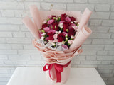 Rose & Carnation Bouquet - BT081