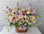 Champagne Charm Floral Basket - BT078