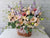 Champagne Charm Floral Basket - BT078