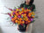 Orange Rose & Orchids Flower Box - BT083