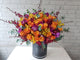 Orange Rose & Orchids Flower Box - BT083