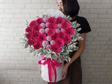 Gerbera & Ping Pong Flower Box - BT092