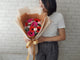 Gerbera & Carnation Hand Bouquet - HB013
