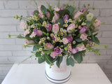 Purple Rose & Chamomile Flower Box - BT096