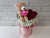 Romance Teddy Bear & Rose Gift Box - TD480