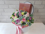 Grateful Your Caring Flower & Chocolate - BK976