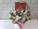 Grateful Your Caring Flower & Chocolate - BK976