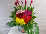 Colorful Gerbera Floral Display - BK767