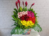 Colorful Gerbera Floral Display - BK767