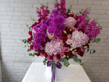 Elegant 50 Rose Phalaenopsis Flower Box - BK094