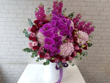 Elegant 50 Rose Phalaenopsis Flower Box - BK094