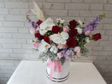 Fun Rose & Carnation Flower Box - BK084