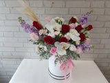 Fun Rose & Carnation Flower Box - BK084
