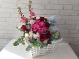 Fresh Fruit & Flower Basket - FR256