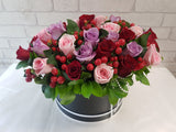 Colorful Rose & Berries Flower Box - BK640