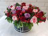Colorful Rose & Berries Flower Box - BK640