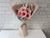 Pink Gerbera Stripe Flower Bouquet - BQ471
