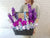 Regal Purple Flower Basket - BT125