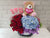 Romance I Love U Teddy Bear Flower Basket - TD463
